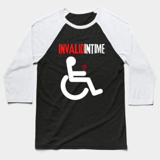 Invalid, Handicap Love, Valentines Wheelchair Baseball T-Shirt